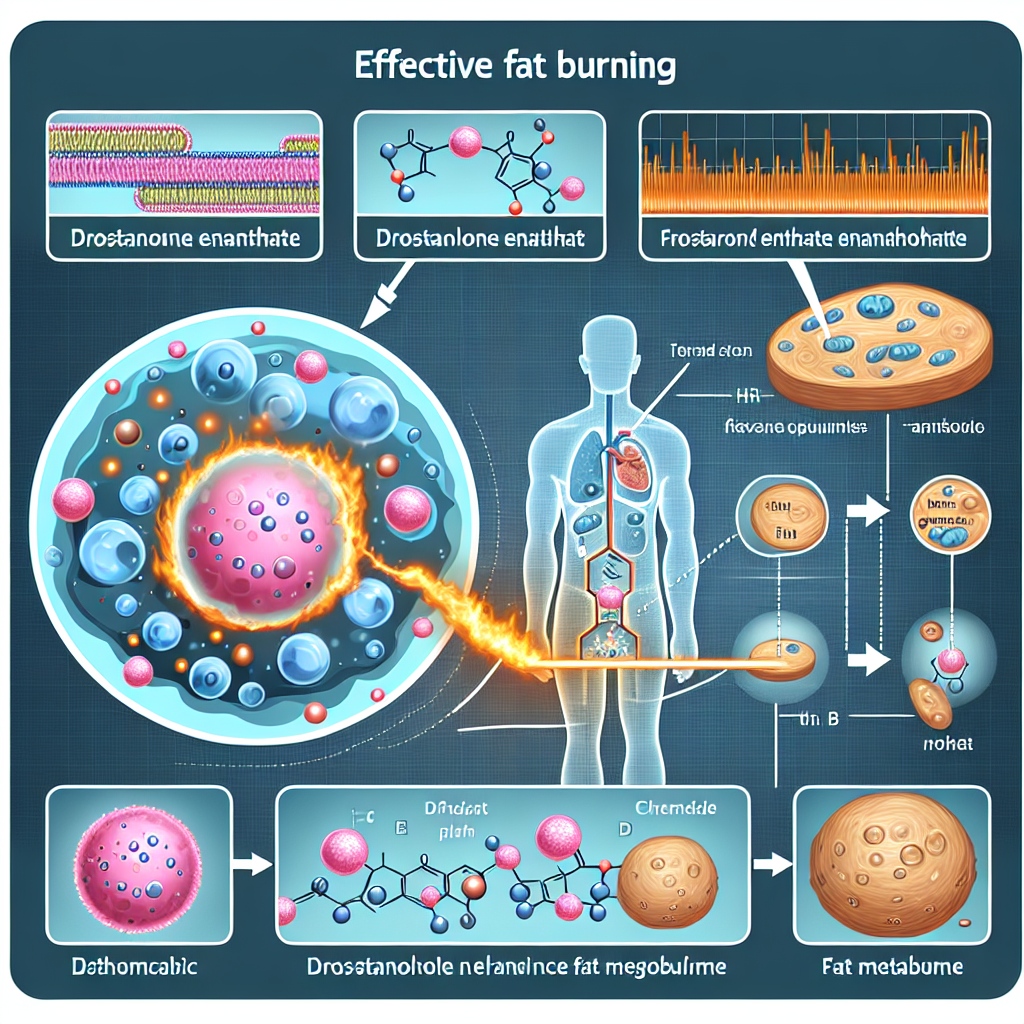 Effektive Fettverbrennung durch den Einsatz von Drostanolon enantat