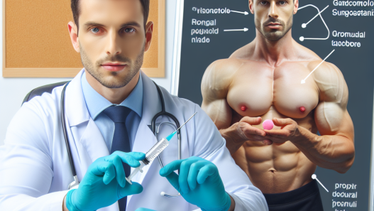 Risiken der Stanozolol-Injektion: Gynäkomastie und hormonelle Störungen im Fokus eines Experten.