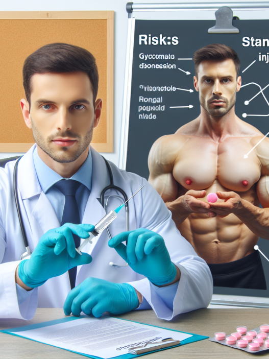 Risiken der Stanozolol-Injektion: Gynäkomastie und hormonelle Störungen im Fokus eines Experten.