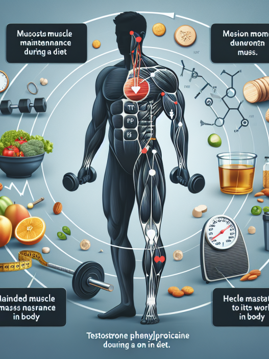 Wie Testosteron phenylpropionat die Muskelerhaltung während einer Diät unterstützt
