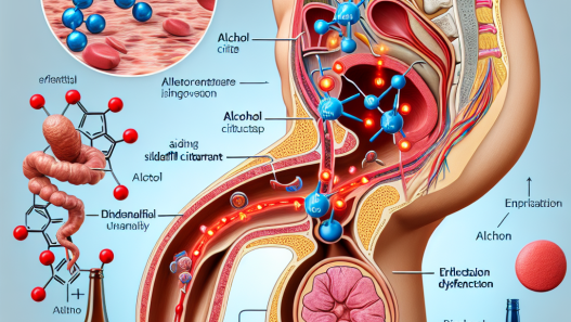 Unterstützung bei Erektionsproblemen durch Alkoholmissbrauch: Wie Sildenafil citrat helfen kann.