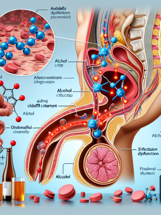 Unterstützung bei Erektionsproblemen durch Alkoholmissbrauch: Wie Sildenafil citrat helfen kann.