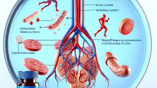 Verbesserung der Durchblutung im Genitalbereich durch Vardenafil für Sportler.