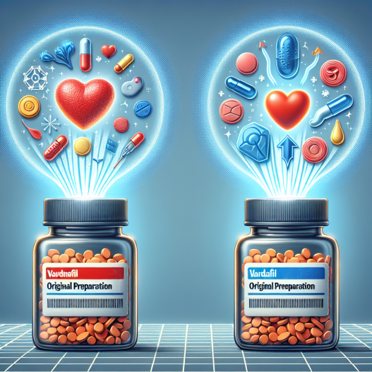 Vergleich der Wirkung von Vardenafil mit dem Originalpräparat