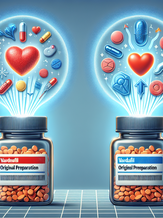 Vergleich der Wirkung von Vardenafil mit dem Originalpräparat