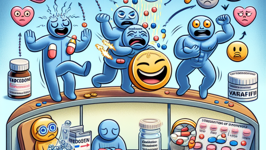 Wechselwirkungen von Antidepressiva mit Vardenafil