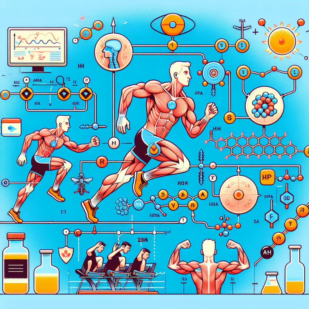 Wie Peptidpräparate die sportliche Leistung beeinflussen: Ein Wirkmechanismus erklärt.